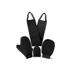 Streakless Self Tanning Mitt Applicator Kit, 5 Pack Self Tanner Mitt with Tanning Glove, Self Tanner Back Applicator, Tanning Brush, Mini Face Glove and Exfoliating Mitt