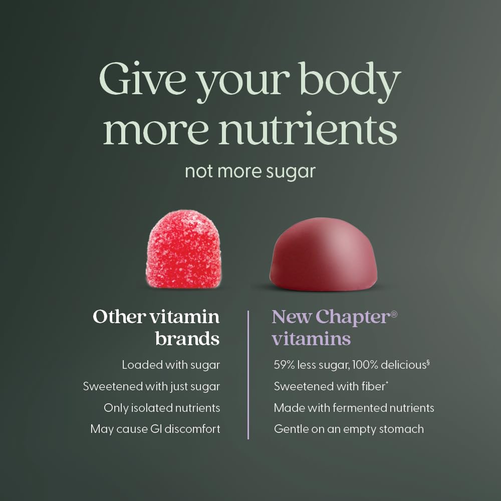 New Chapter Women's Multivitamin Gummies, Berry-Citrus, 75 Count