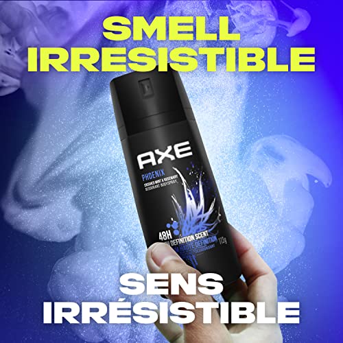 Buy now Axe Body Spray Deodorant For Long Lasting Odor Protection, Phoenix Deodorant For Men Formulated Without Aluminum 4oz 4 Count at indiglob india