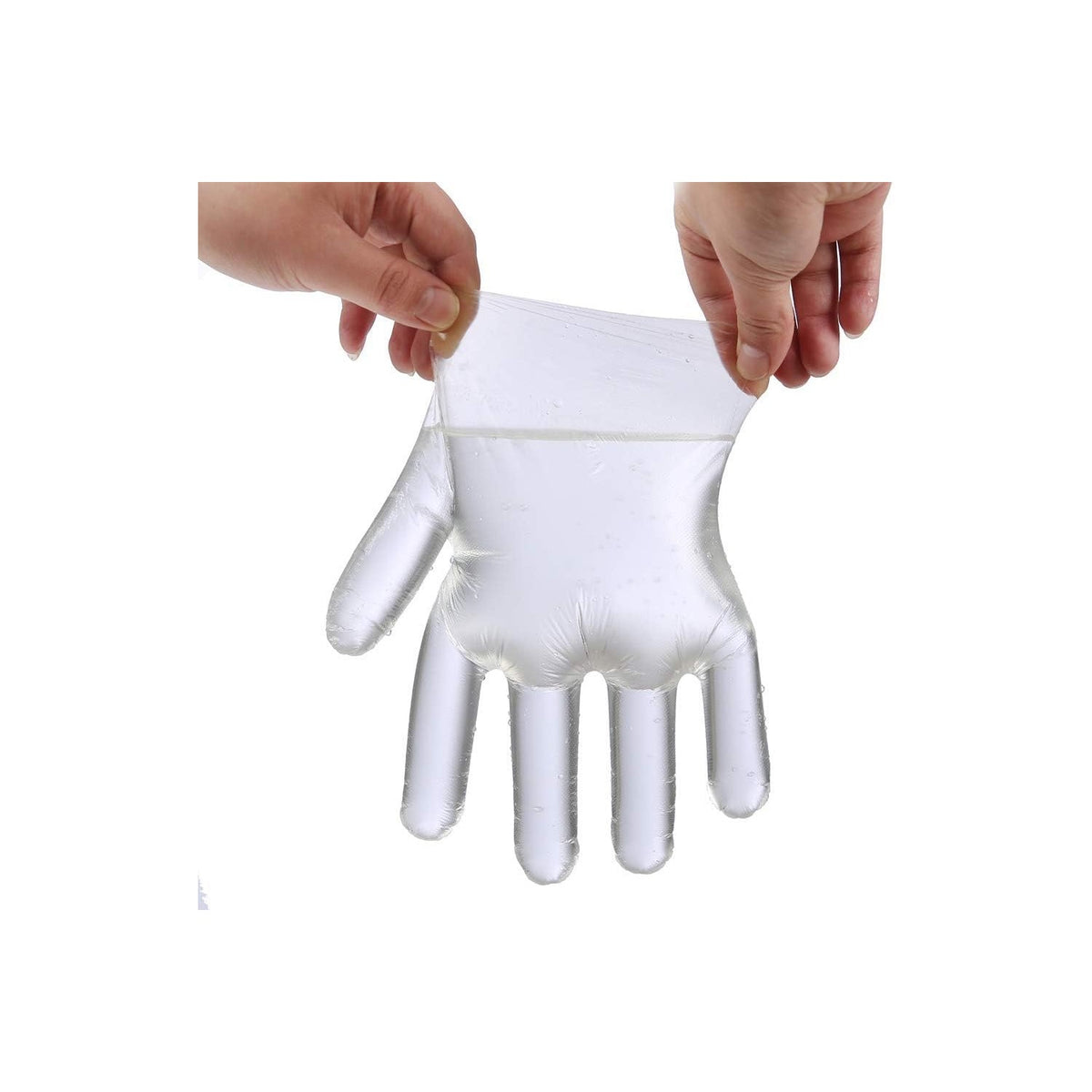 Brandon-super Disposable Food Prep Gloves - 500 Piece Plastic Food Safe Disposable Gloves, Food Handling, One Size Fits Most 500 PCS