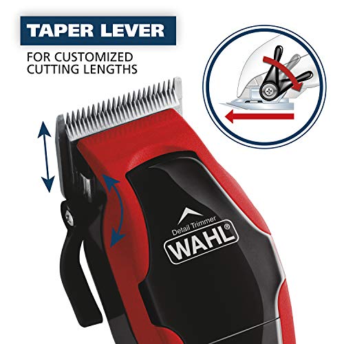 Buy now Wahl USA Clip Æ’??N Trim 2 in 1 Corded Hair Clipper with Pop Up Trimmer Kit, The Perfect Hair Clippers for MenÆ’??s Haircuts and Long Beard Touch Up Grooming Æ’?? 79900-1501P at indiglob india