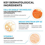 Buy now La Roche-Posay Anthelios AOX Daily Antioxidant Serum with SPF, Face Moisturizer with Sunscreen and Vitamin C & E, Oil Free Face Sunscreen for Sensitive Skin, Moisturizing Sun Protection at indiglob india