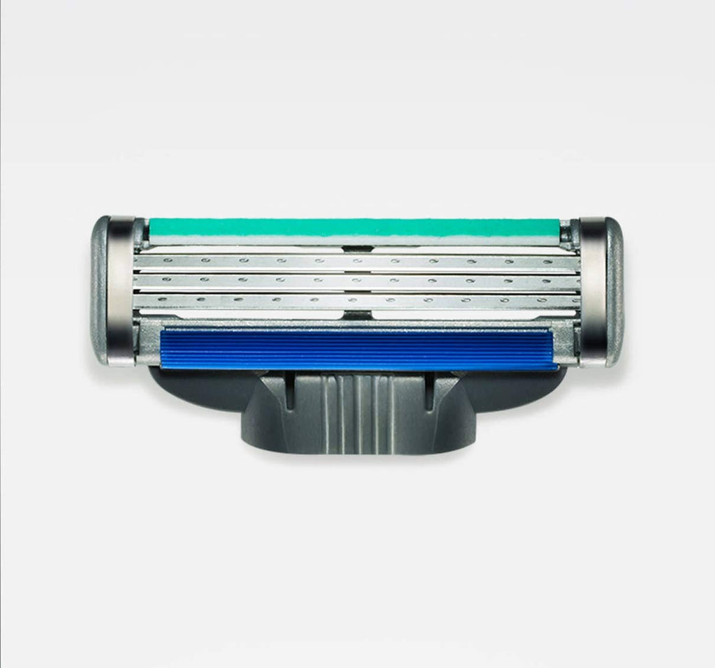 Buy now Gillette Mach 3 Turbo Razor Refill Cartridges 8 Count (Packaging May Vary) at indiglob india
