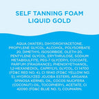 Buy now Bondi Sands Liquid Gold Self Tanning Foam | Lightweight + Quick Dry Foam Enriched with Argan Oil, Provides a Hydrated Streak-Free Tan | 6.76 Oz/200 mL at indiglob india