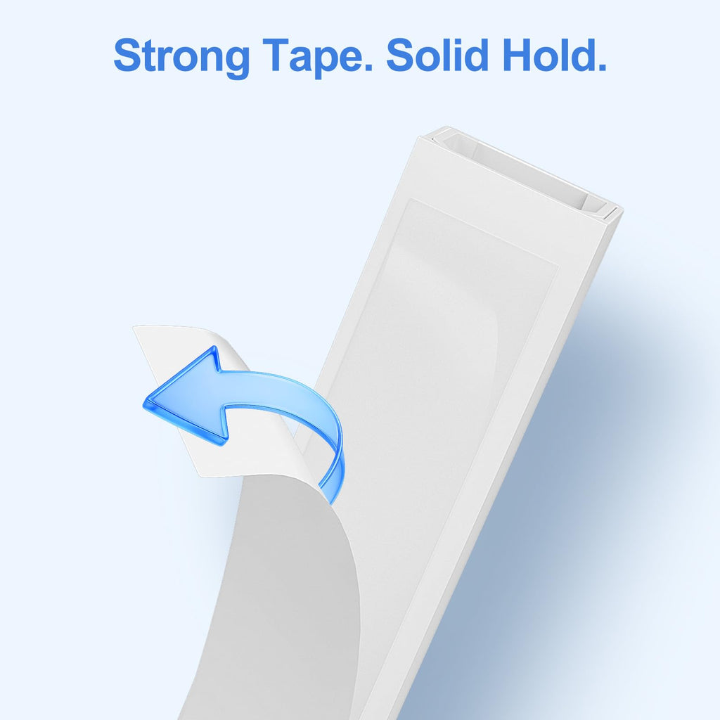 Buy now Yecaye Cord Hider, 113in One-Cord Cable Concealer, Cord Covers for Wires on Wall, Easy Install Cable Management Kit for 2 Small Wires, Cables Raceway Home Office, W0.59in H0.4in, White at indiglob india