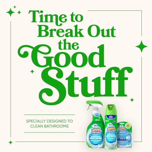 Buy now Scrubbing Bubbles Fresh Gel Toilet Bowl Cleaning Stamps, Helps Keep Toilet Clean and Helps Prevent Limescale & Rings, Rainshower Scent, 1 Dispenser with 24 Fresh Gel Stamps at indiglob india