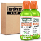 Buy now TheraBreath Fresh Breath Mouthwash, Mild Mint Flavor, Alcohol-Free, 16 Fl Oz (2-Pack) at indiglob india