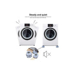 Buy now MWELLEWM Anti Vibration Pads for Washing Machine Shock and Noise Reducing Washing Machine Support Anti Slip Vibration Rubber Washing Machine Feet Dryer Washer Vibration Stabilizer(1.7D x 0.16 H) at indiglob india