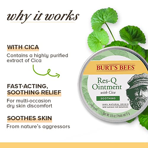 Buy now Burt's Bees 100% Natural Origin Multipurpose Res-Q Ointment with Cica, 15g, 15 g (Pack of 1) at indiglob india