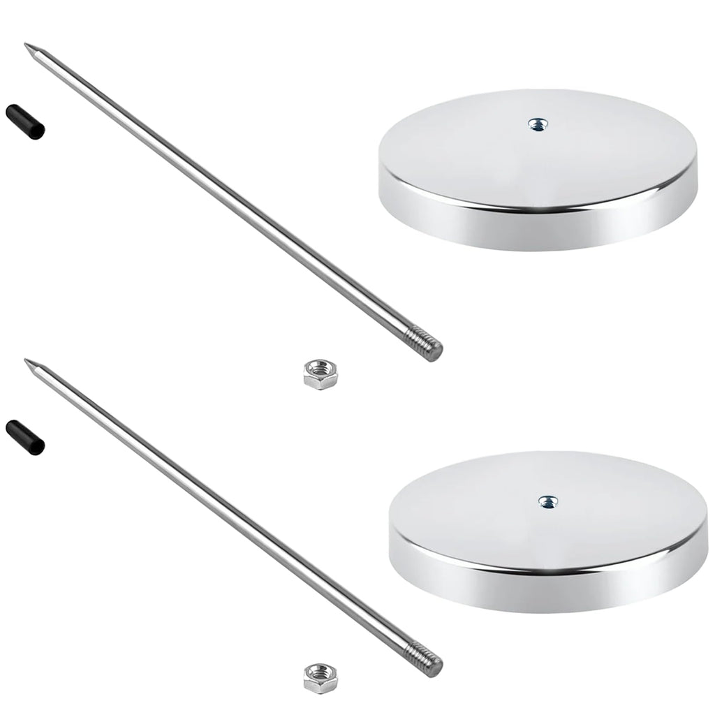2 PCS Stainless Steel Receipt Holder Spike, 5.5" Bill Fork Check Spindle