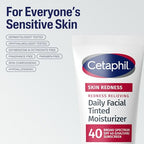 Buy now CETAPHIL Redness Relieving Daily Facial Moisturizer SPF 40, 1.7 fl oz, Broad spectrum Sunscreen, Neutral Tint, For Redness-Prone Skin at indiglob india
