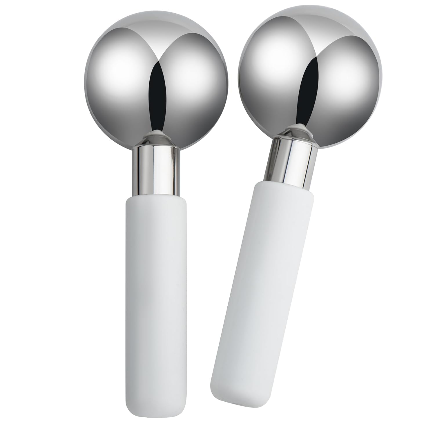 Buy now Floraison Unbreakable Stainless Steel Magic Cooling Beauty Facial Sticks for Face, Neck & Body Cryo Sticks & Cold Roller for face Puffiness & Wrinkles, Wine-Chilling Wands at indiglob india
