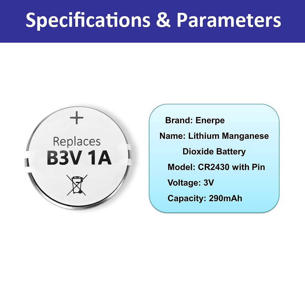 B3V Replacement Battery High Capacity Compatible with High Tech Electronic Collars of MS-4 and MS-5 Pack of 12