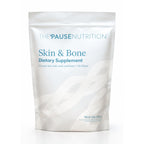 The 'Pause Life Skin & Bone Collagen Peptides + Hyaluronic Acid, 14.8 OZ | Verisol & Fortibone collagen peptides with hyaluronic acid & vitamin C. Gluten free. Supports skin, nails & hair health