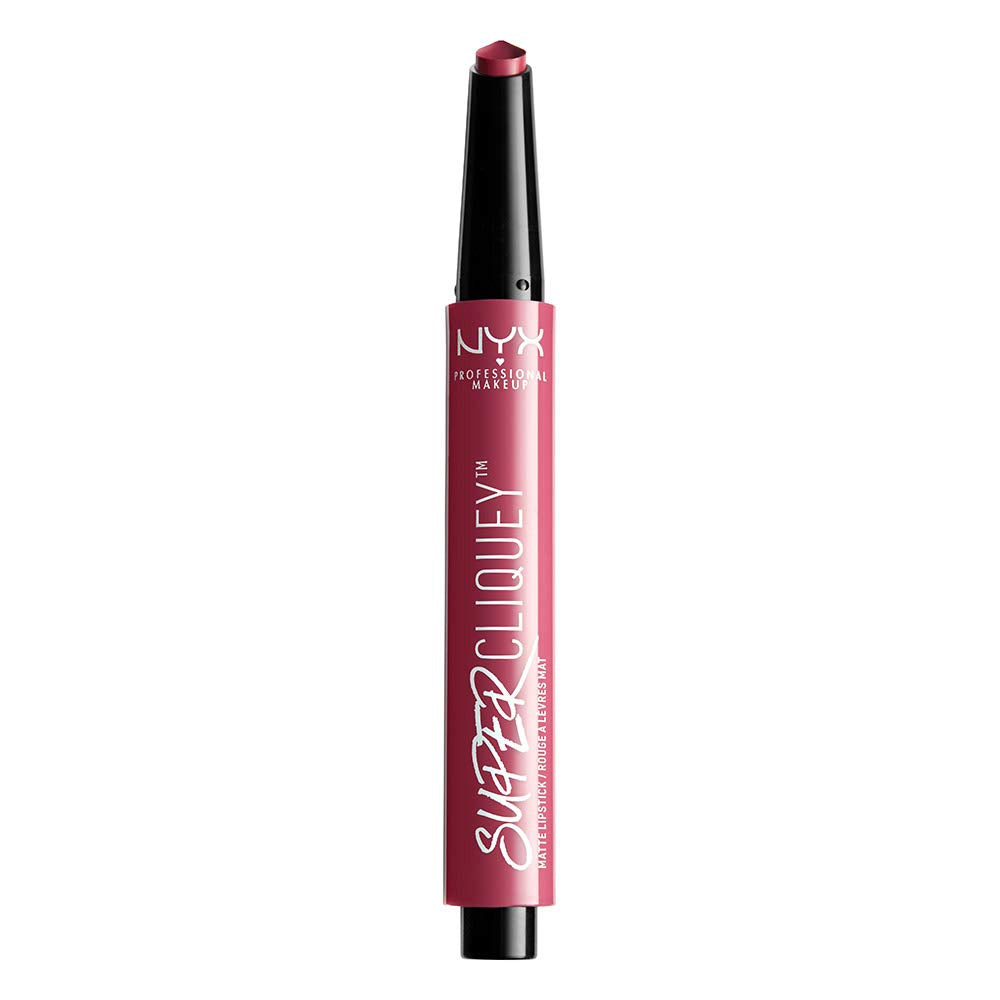 Buy now NYX PROFESSIONAL MAKEUP Super Cliquey Matte Lipstick, Dangerous, 0.05 Ounce 0.05 Ounce (Pack of 1) Obvs at indiglob india