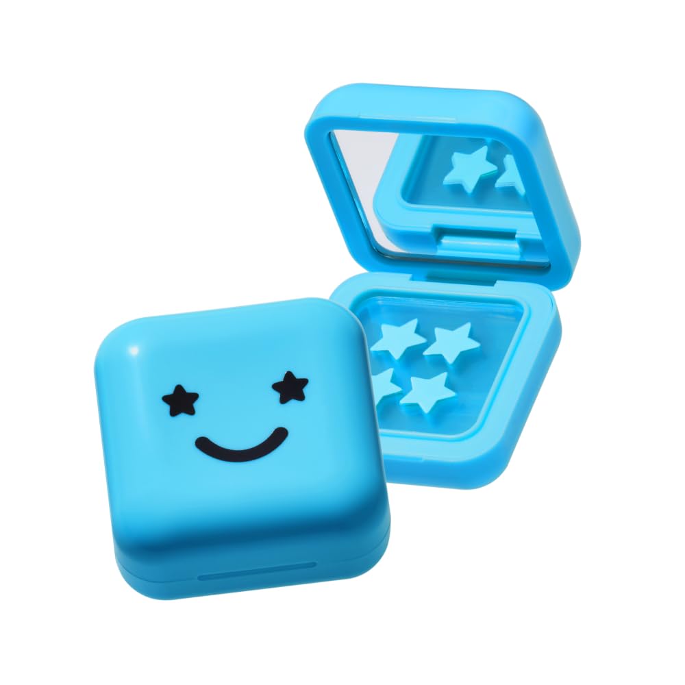 Buy now Starface Hydro-Star Pimple Patches + Big Yellow Compact, Clinically Proven Spot Shrinking in 6 Hours, Absorb Fluid and Reduce Redness, Hydrocolloid, Vegan and Cruelty-Free Skincare (32 Count) 32 Count (Pack of 1) Big Blue Compact Hydrocolloid + Salicylic Acid at indiglob india