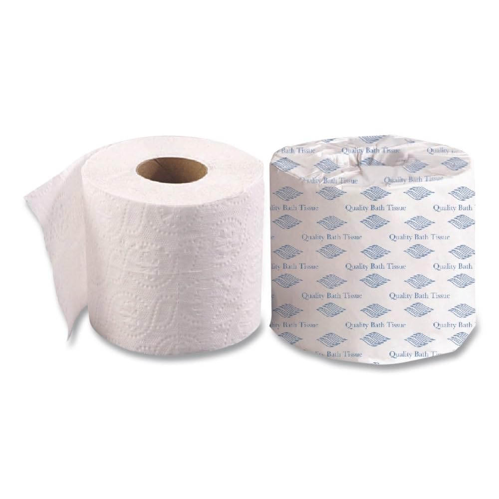 GEN Standard Bath Tissue, 96 Rolls, 2-Ply, White