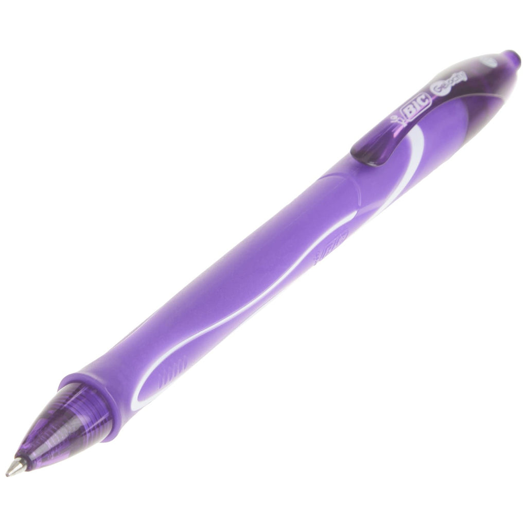 BIC Gelocity Quick Dry Gel Pens, Medium Point, 0.7 mm, 8-Count Pack