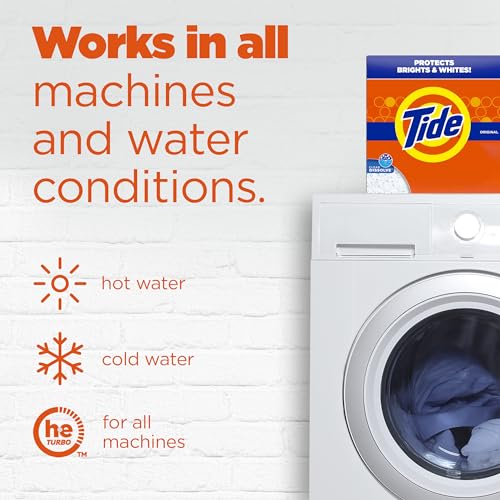 Buy now Tide Powder Laundry Detergent, Original Scent, 75 Loads, 85 oz at indiglob india