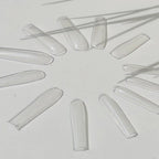 Buy now 120Pcs Extra Long Nail Tips with Box,Clear XXL Straight Tapered Square Full Cover Tips, Press On False for Salons and DIY Art at Home(12 Sizes) at indiglob india