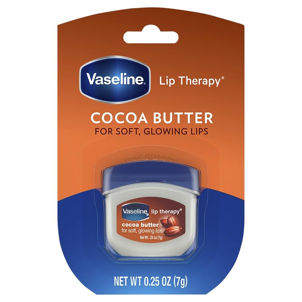 Buy now Vaseline Lip Therapy Cocoa Butter, .25 oz (Pack of 3) Cocoa 1 Count (Pack of 8) at indiglob india