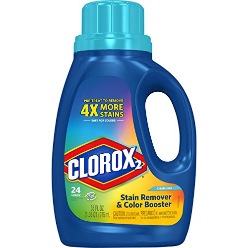 Buy now Clorox 2 Laundry Stain Remover and Color Booster, Clean Linen, 33 Ounce Bottle (Packaging May Vary) at indiglob india
