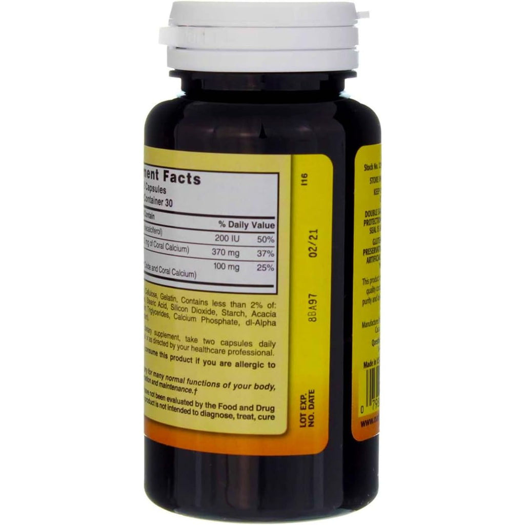 Buy now Nature's Blend Okinawa Coral Calcium 1,000 mg 60 Caps at indiglob india