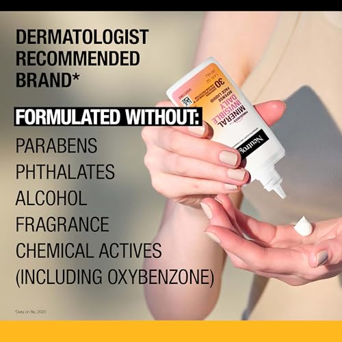 Buy now Neutrogena Purescreen+ Invisible Daily Defense Mineral Sunscreen for Face with SPF 30, Broad Spectrum Mineral Sunscreen with Vitamin E, Water Resistant, Fragrance-Free, 1.4 fl. oz at indiglob india