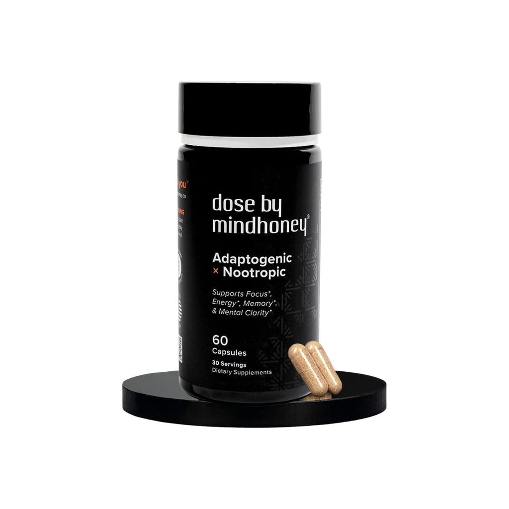 MINDHONEY | DOSE Daily Nootropic Brain Supplement | Focus, Energy, & Memory