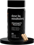 MINDHONEY | DOSE Daily Nootropic Brain Supplement | Focus, Energy, & Memory