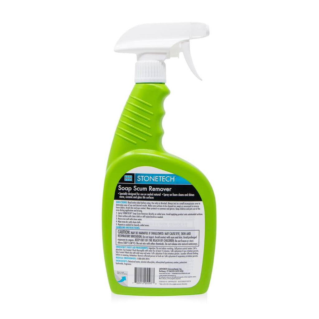 StoneTech Soap Scum Remover, 24OZ (709ML) Spray Bottle