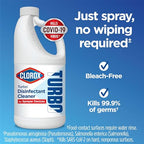 Buy now Turbo Disinfectant Cleaner for Sprayer Devices, Bleach-Free, Kills Cold and Flu Viruses and COVID-19 Virus, 64 Fluid Ounces at indiglob india