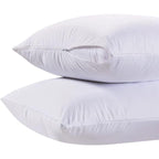 Buy now White Classic King Pillow Covers with Zipper 2 Pack - 20 x 36 Ultra-Soft, Cozy and Noiseless King Pillow Protector, 200 Thread Count, Fade-Resistant Pillow Shams at indiglob india