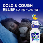Buy now VICKS Kids DayQuil & NyQuil Cold & Cough Relief Liquid Co-Pack, Free of Artificial Dyes & Sugar, Multi-Symptom Relief of Cough, Sneezing, Runny Nose, Mucus, and Chest Congestion, for Ages 6+, 2x6oz at indiglob india
