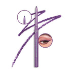 Kaely 2Pcs Gel Eyeliner Pencil, Natural Black Eyeliner Cream, Liquid Eye Liner Pencils for Older Women Waterproof, Smoky Eyeshadow Palette Goth Halloween Makeup Kit, delineador de ojos contra el agua