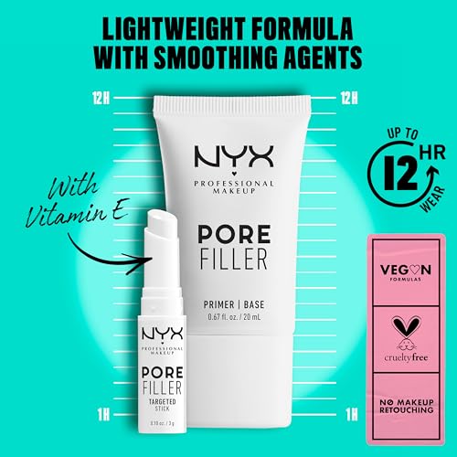 Buy now NYX PROFESSIONAL MAKEUP Pore Filler Targeted Primer Stick, Blurring Primer at indiglob india