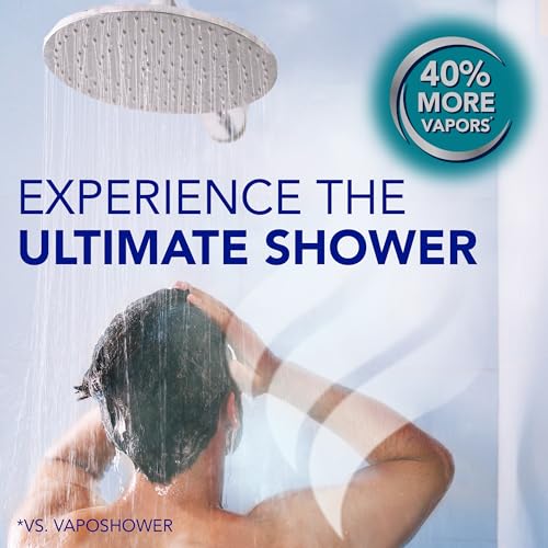 Buy now Vicks VapoShower Max Tablets, Non-Medicated Eucalyptus Shower Steamer Tablets, Menthol, Aromatherapy, 4ct at indiglob india