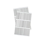 Buy now Klein Tools 56253 Wire Marker Book, Black Letters, Numbers, and Symbols at indiglob india