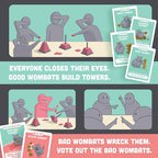 Buy now Exploding Kittens Hand to Hand Wombat 3-6 Players - Ages 7+ - 15 Minutes to Play - A Game of Teamwork and Trouble-Makers - Party Game, Family Game Night, Kid and Adult Card Game at indiglob india