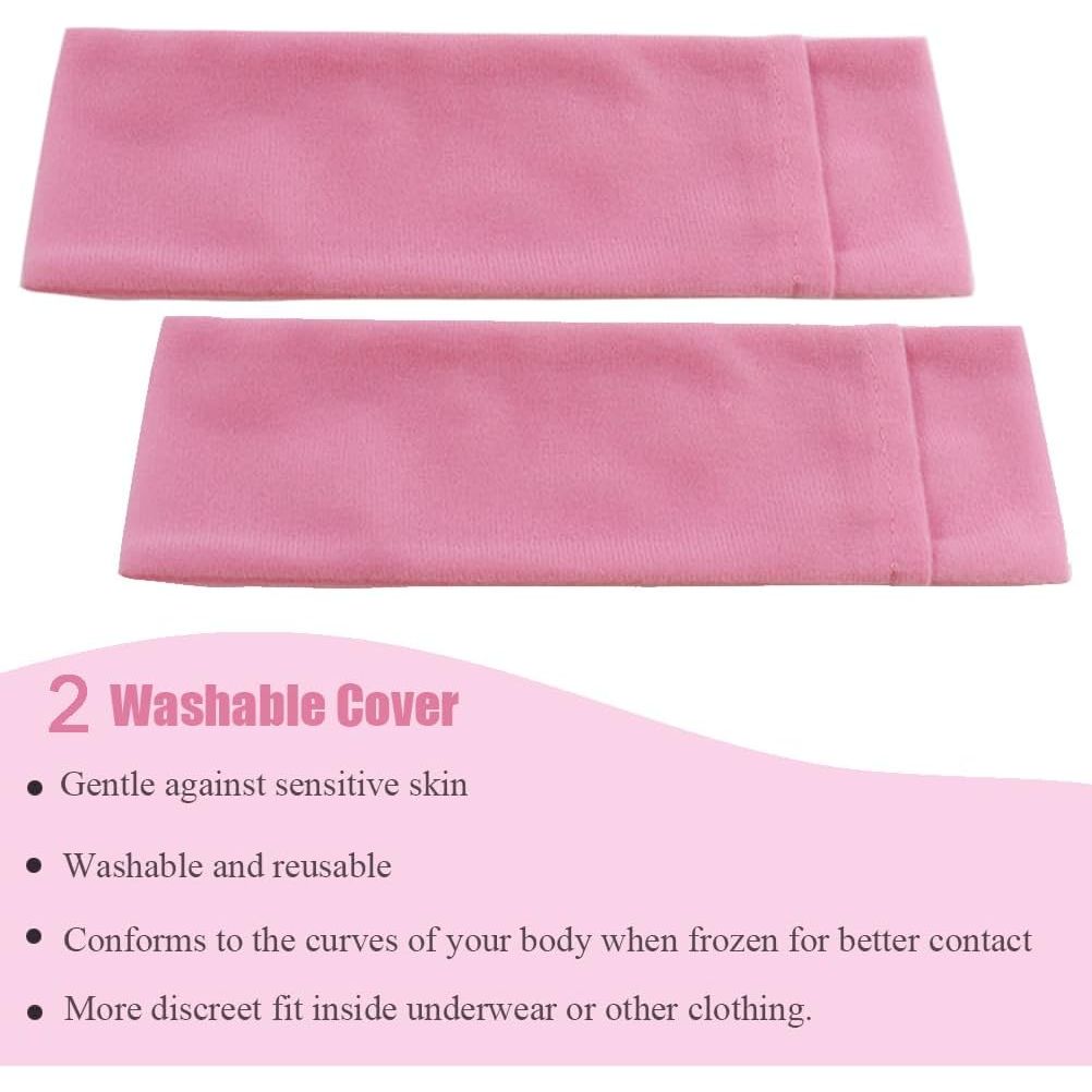 Buy now Perineal Cooling Pad, Postpartum Cold Packs Gel Bead Ice Pack Cold Therapy for Women After Pregnancy and Delivery, 2 Ice Pack and 2 Cover (Pink) at indiglob india