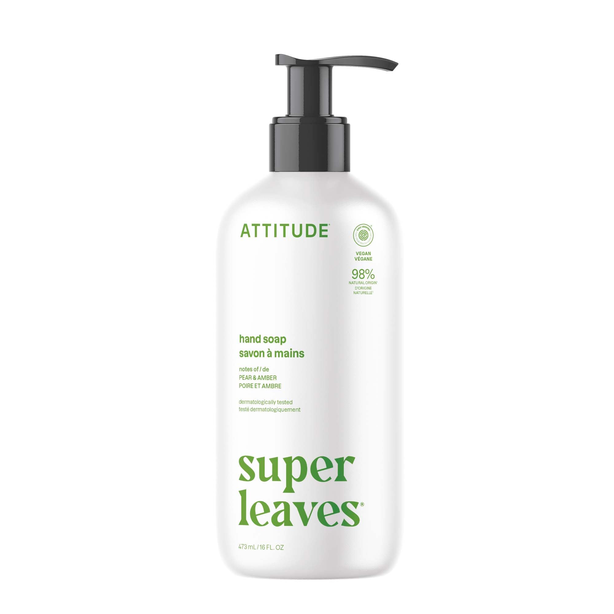 Buy now ATTITUDE Liquid Hand Soap, EWG Verified, Plant and Mineral-Based, Vegan Personal Care Products, Coconut & Wild Berries Scent, 16 Fl Oz at indiglob india