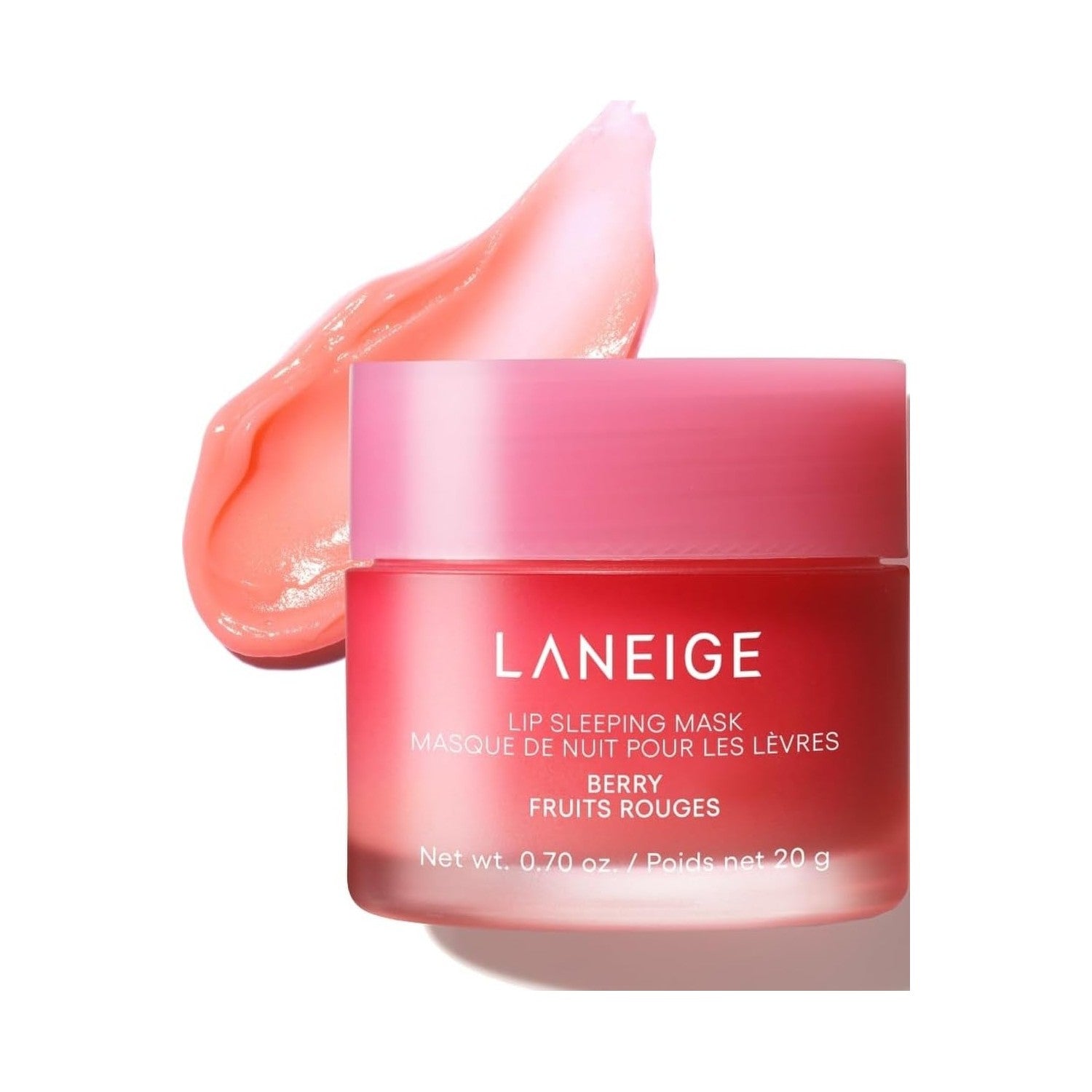 LANEIGE Lip Sleeping Mask: Korean Overnight Treatment For Dry Lips | Hydrating & Nourishing Overnight Lip Treatment Mask with Vitamin C, Shea & Murumuru Seed Butter | Now Build Your Own Bespoke Swirl