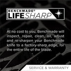 Buy now Benchmade - Bugout Outdoor EDC Folding Knife, Slim, Lightweight, Drop-Point Blade, Carbon Fiber (535BK-2) at indiglob india