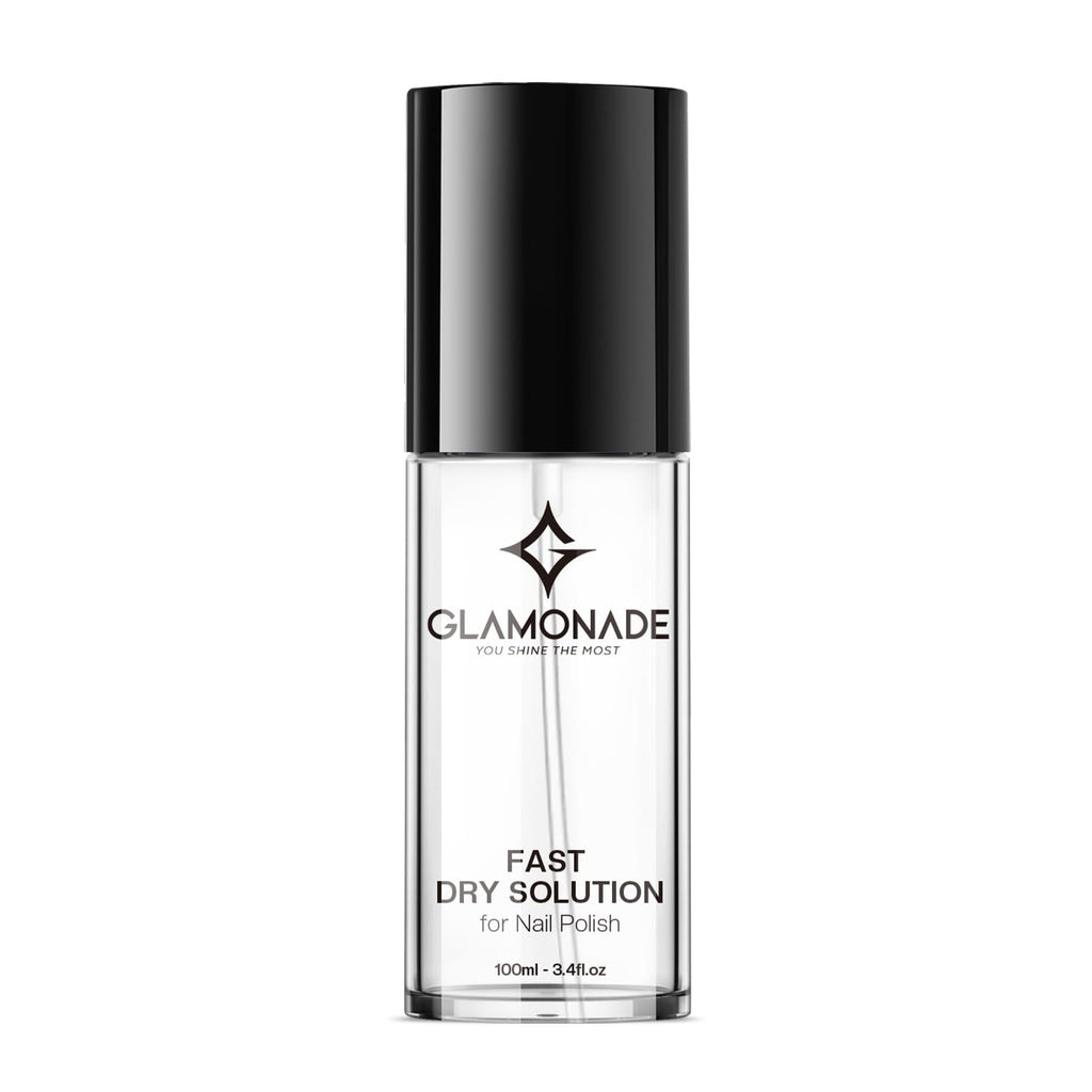 Glamonade Base Top Coat Nail Polish: Clear Quick Dry Nail Polish High Shine Long Lasting Glossy Regular Nail Lacquer Air Dry Fast Base Coat for Women Gift Nail Art Manicure Salon Quality