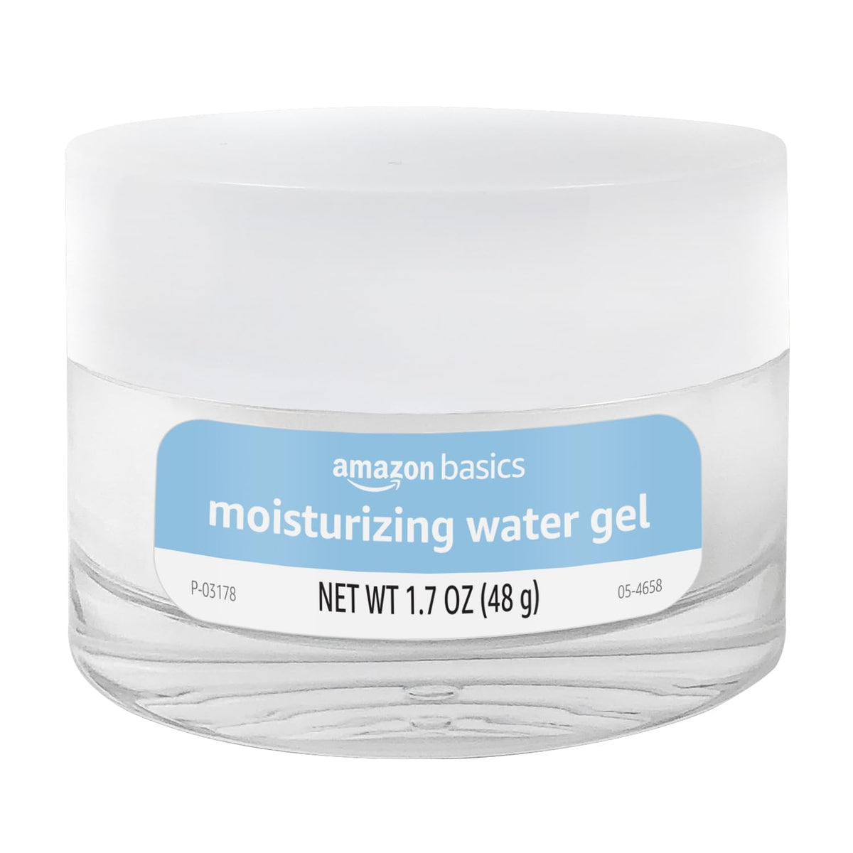 Amazon Basics Moisturizing Water Gel with Hyaluronic Acid, Refreshing, 1.7 Ounces, 1-Pack