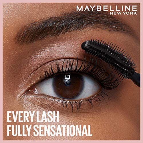 Buy now Maybelline Lash Sensational Washable Mascara, Lengthening and Volumizing for a Full Fan Effect, Midnight Black, 1 Count at indiglob india