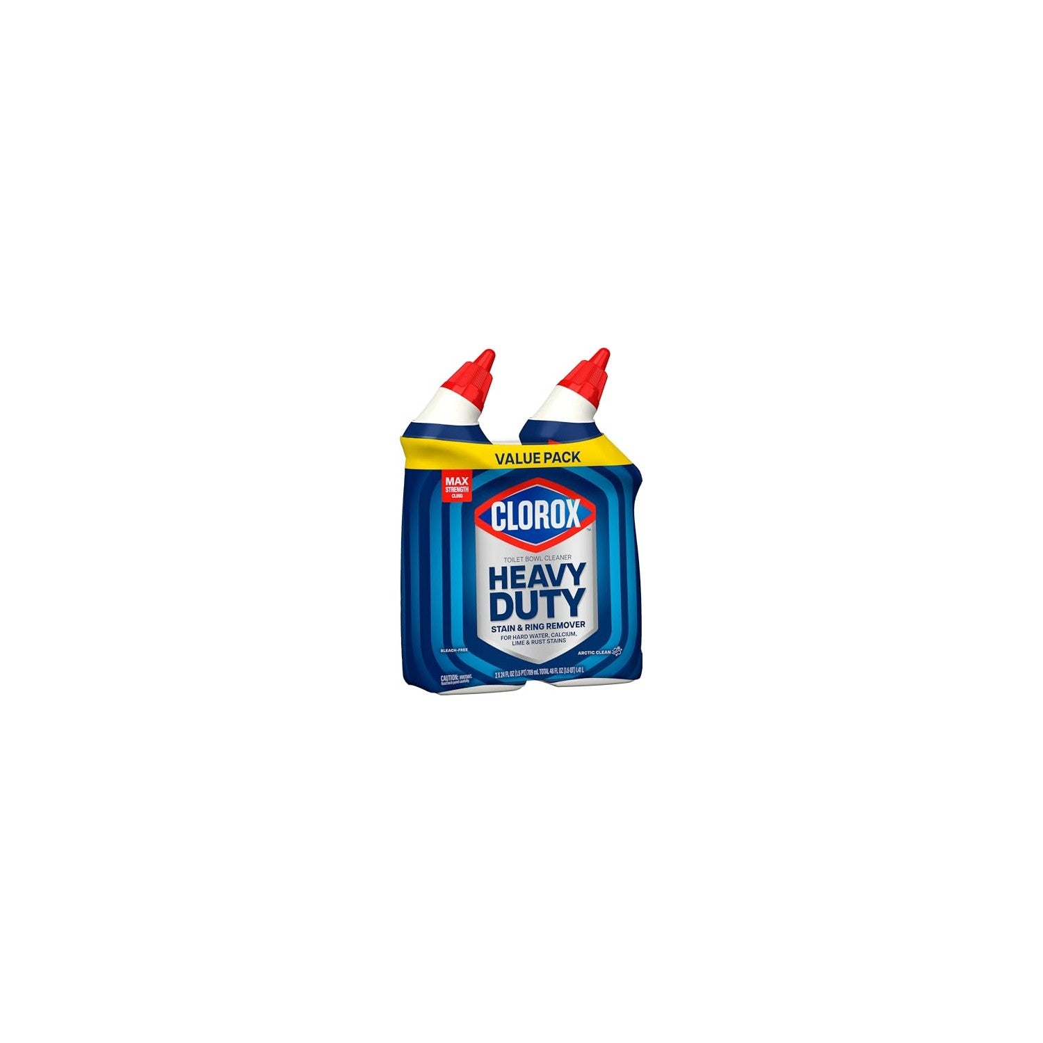 Buy now Clorox Toilet Bowl Cleaner Heavy Duty Stain and Ring Remover, Arctic Clean, 24 Fl Oz., Pack of 2 at indiglob india