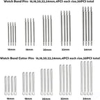 Buy now Watch Band Strap Link Pins Remover Repair Tool,24 in 1 Kit with 6 Extra Tips Replacement,20PCS Cotter Pin,Spring Bar Tool Set,1PCS Head Hammer at indiglob india