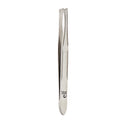 e.l.f. Slant Tweezer, Professional Quality Stainless Steel, Provides a Strong Grip, Removes Hairs Accurately, Shapes, Defines, Easy To Use, Ergonomically-Designed