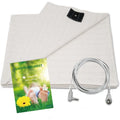 Buy now Grounding Sheet with 15ft Cord, Premium Cotton & Pure Silver Fiber Blend for Enhanced Sleep, Eco-Friendly Fabric (Crib Size, 52x27 Inches) – Promotes Wellness & Relaxation 52x27 inch at indiglob india